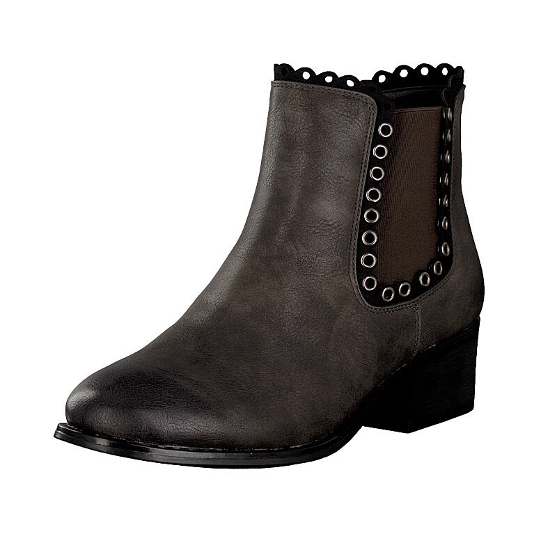 Botas Chelsea Rieker 98681-45 Para Mulher - Cinzentas